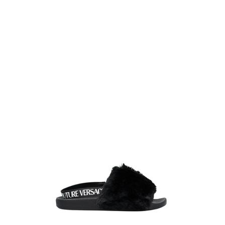 Versace Jeans Couture, Sandals Czarny, Kobieta, Rozmiar: 37 EU