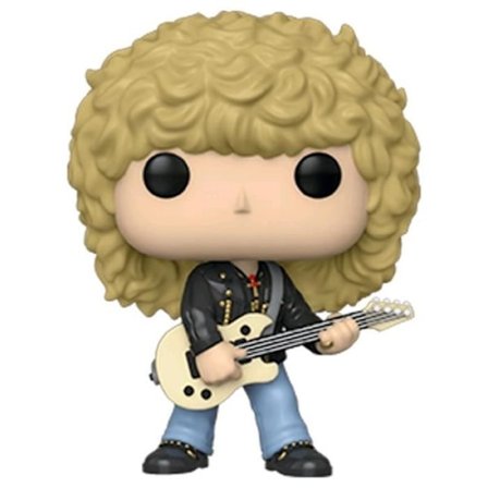 Funko pop! Nr. 148 - Def Leppard - Rick Savage, Micromania-Zing, fransk nummer et inden for videospil og popkultur. Retro