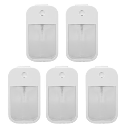 Kortetui Plast Parfume Sprayflasker Genopfyldelige Bærbare Fugtgivende Kort Sprayer Boks til Blomstervand