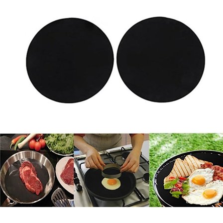 2 Pakk Gjenbrukbare Teflon Bakematter for Mikrobølgeovn Matlaging