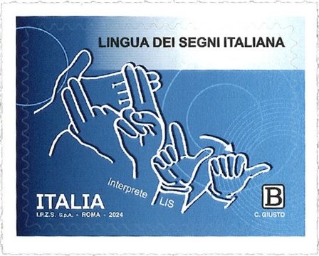 Italien - LIS - Italiensk tegnsprog - Postfrisk frimærke
