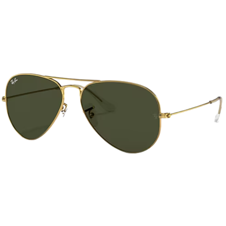 Ray-Ban Aviator Gold Green