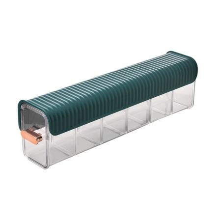 Væghængende Kabelopbevaring Spice Undertøj Trusser Opbevaringsboks dark green 36*8.3*10.7cm