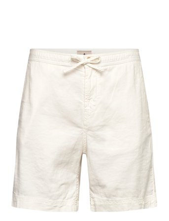 Fenix Linen Shorts White Morris