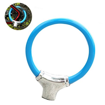 Cykellås, Kedjelås, Mini Bärbar, Sky Blue