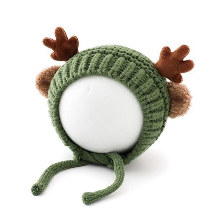 Baby Strikket Hue Børn Beanie Hue GRØN