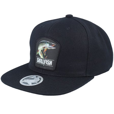 Skillfish - Černá snapback Kšiltovka - Muskellunge Muskie Black Snapback @ Hatstore