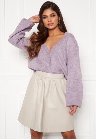 Pieces Dina LS Knit Cardigan Orchid Bloom Klær