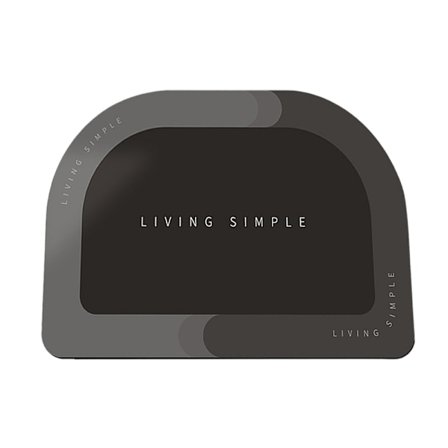 Nordisk Diatom Mud Pad Gulv måtte, Hurtigtørrende Absorberende Badeværelse Tæppe