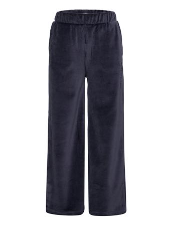 Velours Wide Leg Joggebukser Pysjbukser Marineblå Tommy Hilfiger*Betinget Tilbud