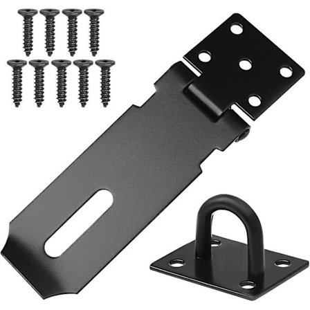 Hængeslåsbeslag, 5,5 tommer Beslag Heavy Duty Skur Låse og Lukninger