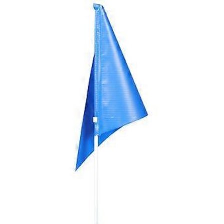 1 Set Cykelsäkerhetsflagga med Stång Cykelreklam Cykelflagga Praktisk Cykelbakflagga