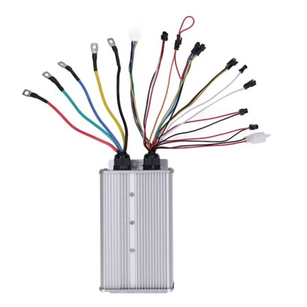 48V 72V 60A Dobbel Modus Sinusbølgekontroller 18 Rør SM-kontakt Elektrisk Scooter Litiumbatteri Modifikasjonstilbehør