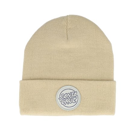 Santa Cruz - Beige cuff Beanie - Beanie Contour Bubble Dot Calico Cuff @ Hatstore