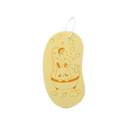 Badesvamp Brusebad Blød Luksus Bade Krop Hud Skånsom Skrub Vård Eksfolier