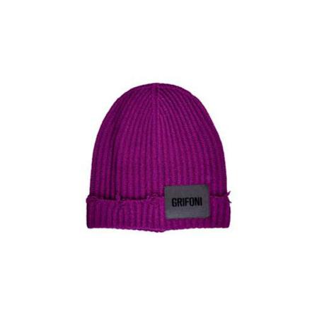 Mauro Grifoni, Beanies Paars, unisex, Maat:ONE Size