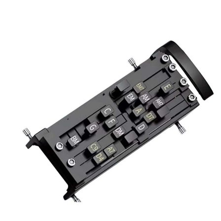 Guitar Learning Aid - 16 Akkorder Akkordtræningssystem til Folkguitarindlæring, Øvelse & Begyndere