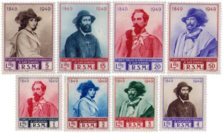 San Marino 1949 - MICHEL 430-437 - Postfrisk
