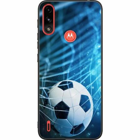 Motorola Moto E7i Power Svart Skal Vm Fotboll 2018