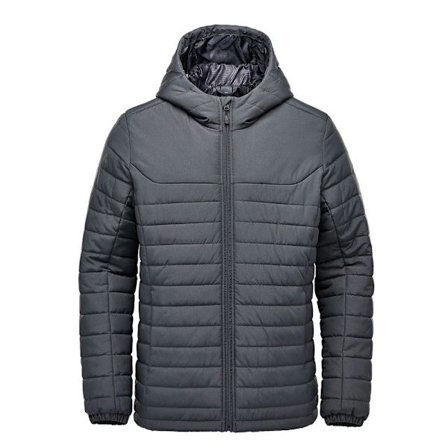 Stormtech Mens Nautilus Quilted Hooded Jacket XXL Dolphin