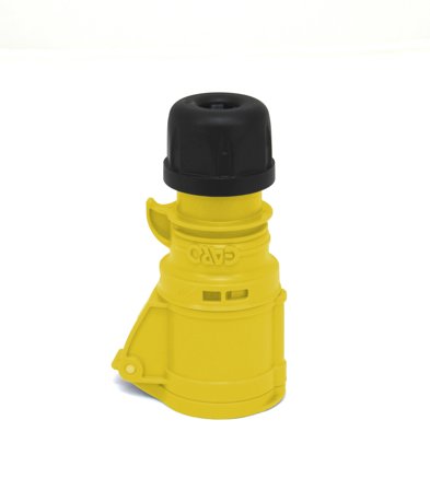 Garo S 316-4 S Skjøtekontakt IP44, 4-polet, 16 A Gul, 4 h, Stikkontakter & kabler