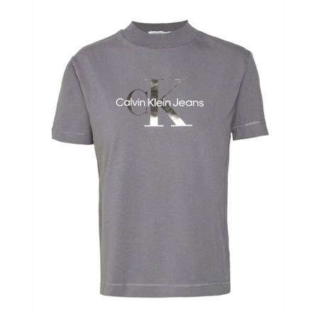 Calvin Klein T-Shirts , Grijs , Dames , Maat: L