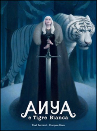 Anya e Tigre Bianca Fred Bernard