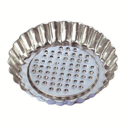 Bakelseform / Tartlet 6 Pack 10cm Silver