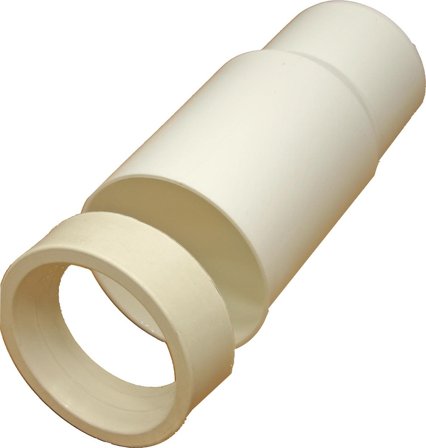 Pipelife 2828150 Anslutning för WC, rak, Inomhusavlopp