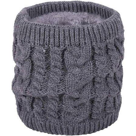 ING Vinter Halsvarmer - Varm Halsvarmer - Unisex - Mørk Grå