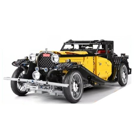 13080 Technical Car Toys The MOC-25153 APP & RC Motorized Classic 50T Vintage Car Modell Byggnad block
