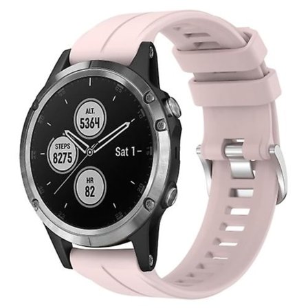 För Garmin Fenix ​​5 Plus 22mm enfärgad watch