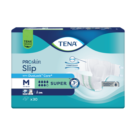Tena Slip Super, Medium, 30 stk.