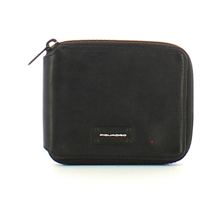 Piquadro, Wallets & Cardholders Czarny, Mężczyzna, Rozmiar: ONE Size