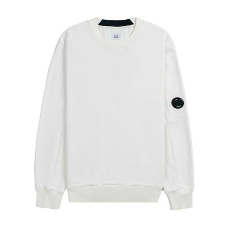 C.p. Company, Sweatshirts Hoodies Wit, Heren, Maat:L