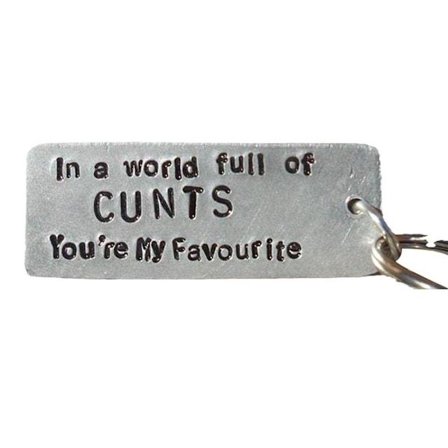 Naughty Keychain Couple avaimenperä C C