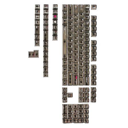 Mekaniskt tangentbord Tangentbordstangenter 132 tangenter PC Bakgrundsbelysta tangentbordstangenter Originalprofil för tangentbord