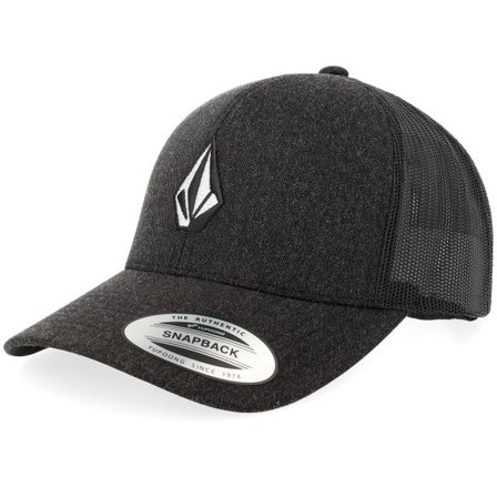 Volcom - Grå trucker Keps - Full Stone Cheese Charcoal Heather Trucker @ Hatstore