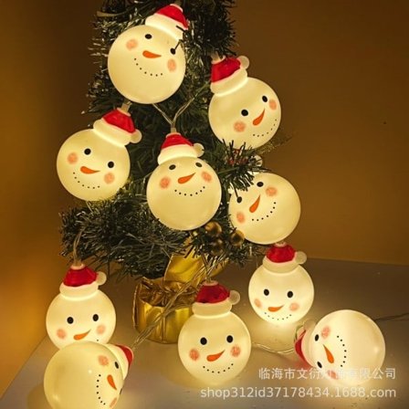 1 st 1,5 m Ljusslinga Juldekoration Jultomte Form Gåva Nattlampa Ljusslinga Utan Batterier För Vardagsrum