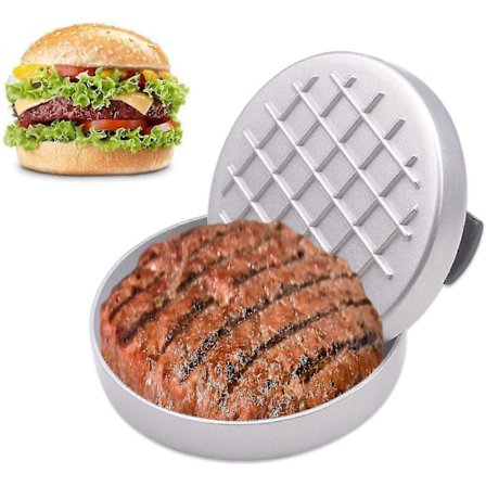 Patty Press, Burgerpresse, Hamburgerlager Grill med non-stick belegg