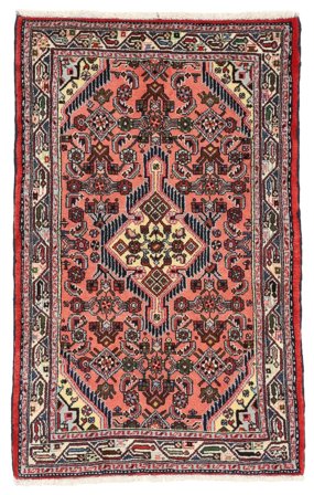 Hand Knotted Oriental Asadabad Rug 80X122