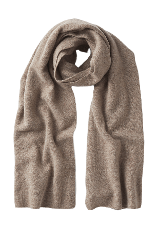 Wera Ribbstickad halsduk i ull och kashmir Halsdukar & scarves ONESIZE