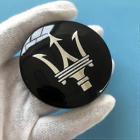 För Maserati Hjulkapsel Ghibli Geberit President Levante 60mm - Svart (paket med fyra)