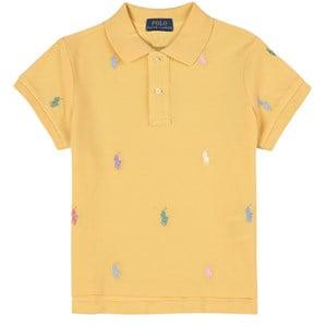 Kids - Ralph Lauren Yellow Branded Polo Shirt 5 Years - Tops - 5 years - Yellow