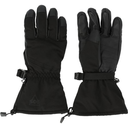 SOS Ohau Long Gloves Black