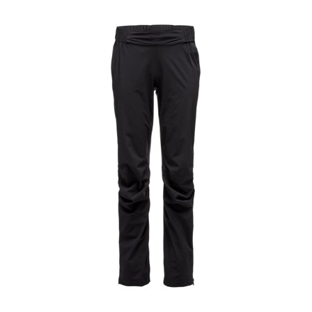 Black Diamond Women's Stormline Stretch Rain Pants Women rain trousers Black S