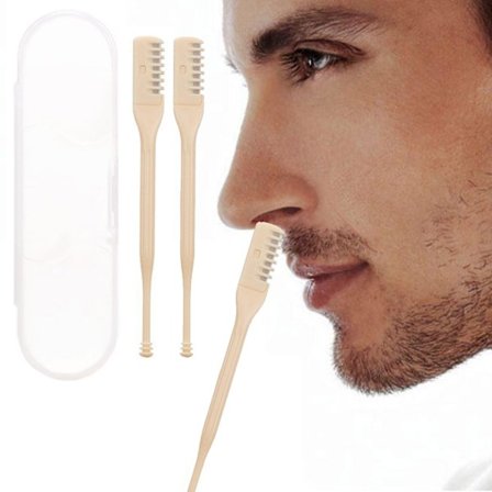 Næsehårstrimmer, 2 stk. Næsehårstrimmer til kvinder, Næsehårstrimmer til mænd, Næsehårsfjerner, Næseborhårstrimmer til mænd, Herrepleje