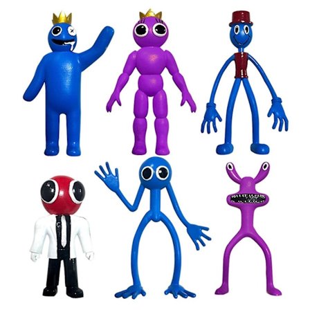 Rainbow Friends 6 Rainbow Friends Håndlavede Dukker M db