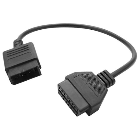 För Nissan 14-pin till 16-pin Kabel Obd Ii Diagnostiskt Gränssnitt 14-pin till Obd2 16-Pin Adapter Fungerar För