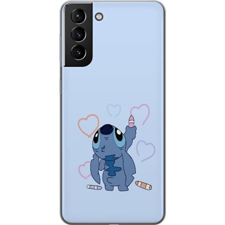 Kompatibel Mobilcover til Samsung Samsung Galaxy S21+ 5G Stitch Hjerter